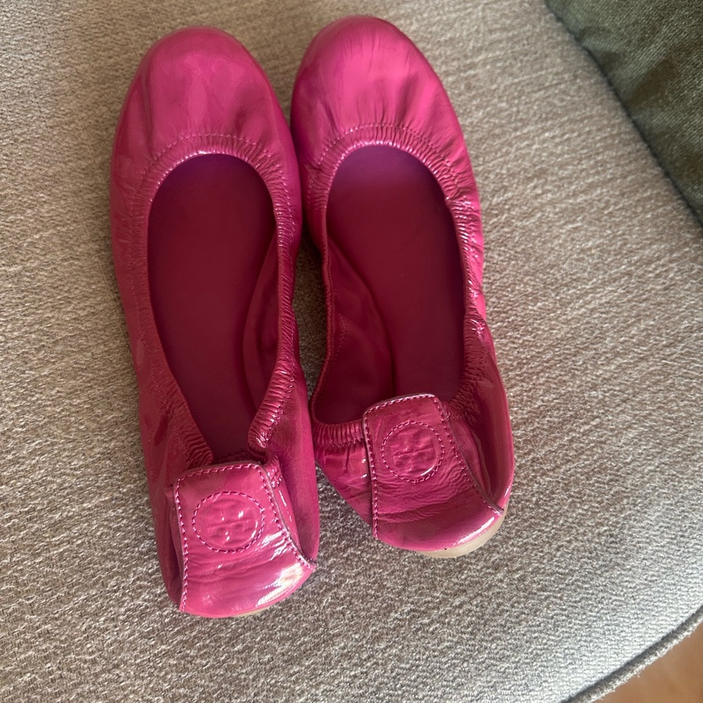 Tory Burch Pink Flats
